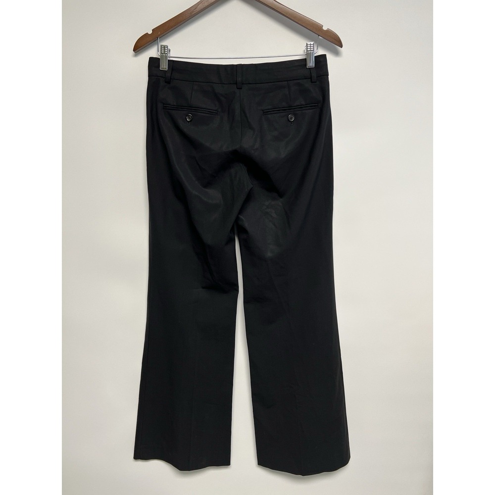 Theory Emery Tailor Womens Trousers Wide Leg Pants Sz 2 Wool Blend Preppy - Picture 3 of 13